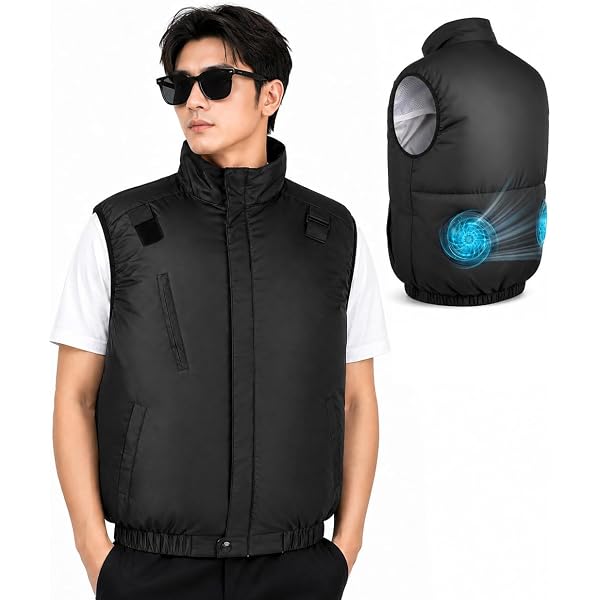 Amazon | [Letpedi] ベスト 空調作業服 冷却ベスト 【2026現場の救世主
