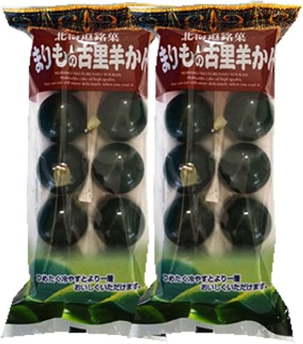 Amazon.co.jp: 北海まりも製菓 謹製 まりもようかん 8個入り 阿寒湖