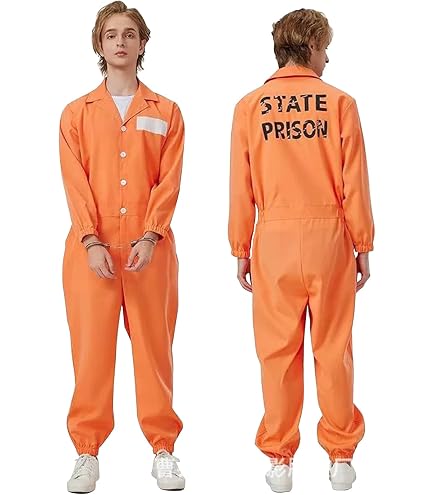 Amazon.co.jp: コンビクト 囚人服 大人用 XL : ホビー