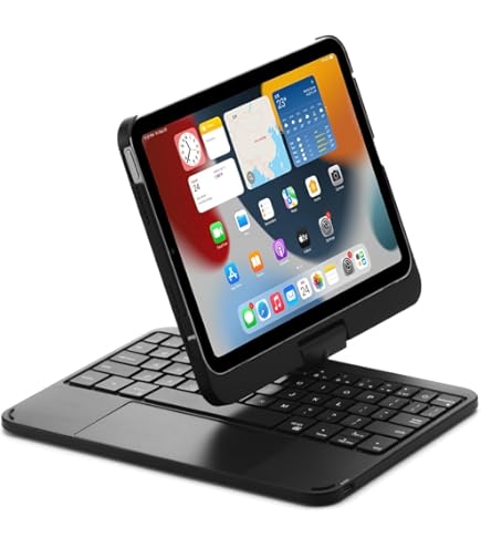 Amazon.co.jp: 360度回転 iPad mini7 (A17 Pro、2024) キーボード iPad