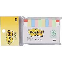 スリーエム(3M)ポストイット 付箋 見出し パステルカラー 50×7.5mm 100枚×10パッド 710RP-K