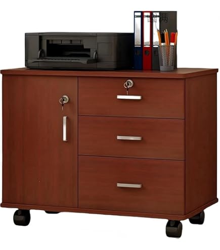 Amazon.co.jp: Artispro キャビネット 収納 オフィス用 デスクワゴン