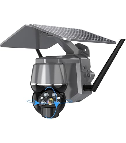 Amazon.co.jp: 防犯カメラ 屋外 ソーラー 家庭用 【ソーラー充電 / 500