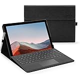 Omnpak Microsoft Surface Pro 7+/ Pro 7 / Surface Pro 6 / Surface Pro 5 2017 / Surface Pro 4 に対応ケース 表面内蔵保護カバー 多視角 スタンド 軽量 薄型 ペ