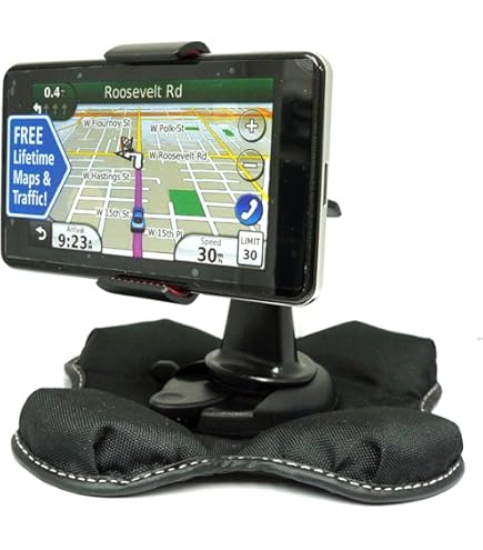 Navitech In Car Weighted Dashboard Friction Mount Compatible With The TomTom GO 620 - View #13