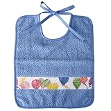 フェイラー FEILER スタイ よだれかけ BIB BALLOONS ビブ バルーンズ リボン結びタイプ アズール【並行輸入品】