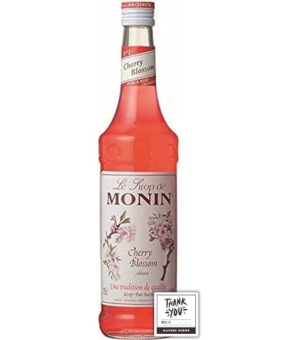 Amazon | モナン さくら シロップ 700ml Premium Sakura Cherry