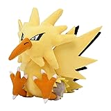 ポケモンセンターオリジナル ぬいぐるみ Pokémon fit サンダー 14×20×8(H×W×D:㎝)