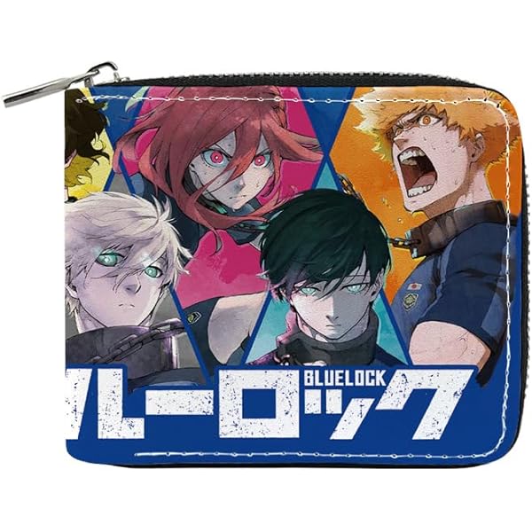 Amazon | 潔 財布 ブルーロック 蜂楽 千切 長財布 サイフ メンズ