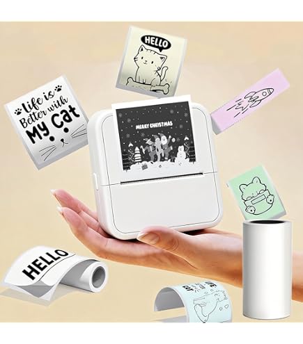 Amazon.co.jp: ポミニ(pomini) スマホ専用ポータブルプリンター ブルー