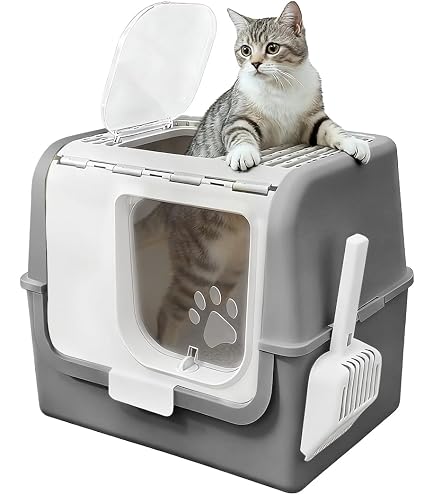 Amazon | 猫トイレ本体 猫トイレ 大型 消臭 ドーム 大きい 猫トイレ