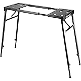 Neewer Collapsible Piano Keyboard Stand for 61-key / 76-key / 88-key Keyboard with Adjustable Height from 25.6"to 43.3"/65cm 