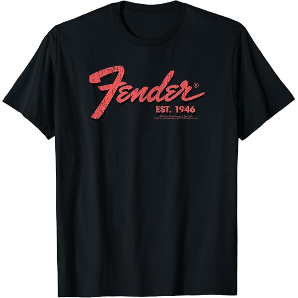 Amazon | Fender U.S.A 96 MM Heavy Classic Guitar Pick Poster T