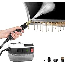 Amazon | 【15秒速熱！】2500W高温高圧スチームクリーナー 洗剤