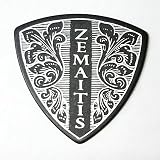 Zemaitis ゼマイティス ギターピック 20枚セット Heavy トライアングル Black ZP16 TR/H 厚さ1.0mm