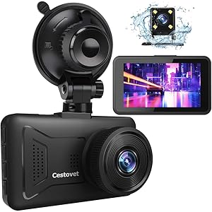 【2021業界新設計初売り】CESTOVET ドライブレコーダー 前後カメラ ドラレコ HDR WDR技術 1080Pフ…