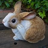 うさぎの置物　ラビット ３３ＱＹ　ラビット　兎　オーナメント　ウサギ　ラパンオーナメント　オブジェ　ガーデン　ガーデニング　マスコット　雑貨