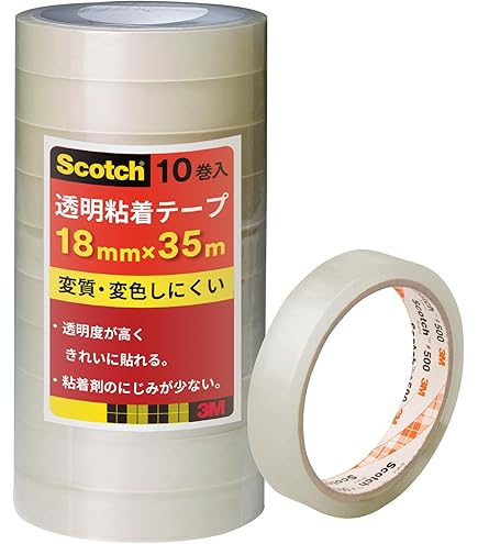 Amazon | スリーエムジャパン 超透明テープSディスペンサ小巻