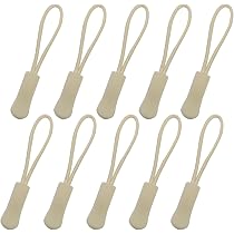 おジッパー Amazon.co.jp: ジッパープル ファスナー チャック 【ベージュ】 10本