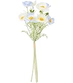 Amazon｜フランフラン ブーケ ピオニーリーフミックス ブルー｜造花