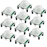 WMYCONGCONG 10個 PIR モジュールHC-SR501用 人体赤外線感応焦電赤外線モーションセンサーデバイス検出器