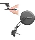Amazon | KiWAV バーエンドミラー ボブ 黒 Triumph トライアンフ 水冷