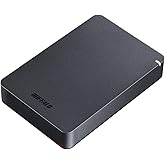 BUFFALO USB 3.1 (Gen.1) Shockproof Portable Hard Drive 5TB Black HD-PGF5.0U3-GBKA