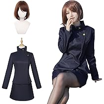 【即日発送可能】 呪術廻戦 家入硝子 コスプレ 衣装+ウィッグ 服 Amazon.co.jp: [神併良品] 家入硝子 コスプレ ウィッグ付き 学生