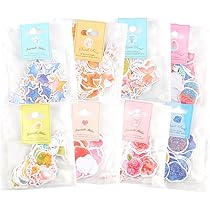 MM専用様　モリンタ　韓国風　まとめ売り　イラスト付き　シール MARK'S ビッグステッカー B・クラブ 韓国雑貨 ザリガニ 海