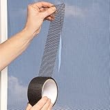 ウィンドウ&ドア画面修理テープ、グレー