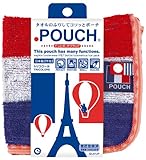 アイアップ 今治タオル地のポーチ どっとポーチ フラッグ トリコロールAC