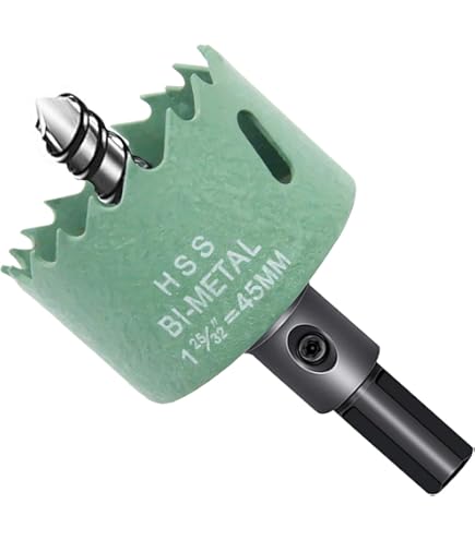 Amazon.co.jp: 大見 超硬ステンレスホールカッター 38mm