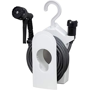 【Amazon.co.jp限定】WATER GEAR(ウォーターギア) ホース ホースリール コンパクトリール 10m…