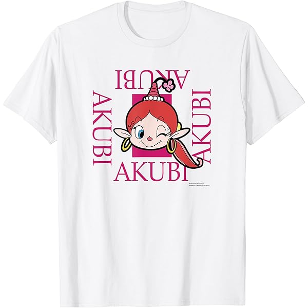 Amazon | ハクション大魔王 カレッジデザイン Tシャツ | Tシャツ