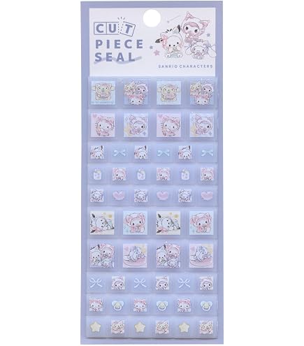 Taku出品 Amazon | クラックス カット ピースシール サンリオキャラクターズ