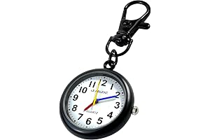 【工場出荷数7万個突破】 懐中時計 ナースウォッチ 時計 キーホルダー かいちゅう時計 【日本製クオーツ 日本製電池】LE ARGENT (ル アルジャン)