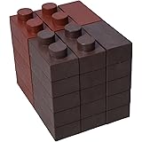 YPC 日本製 レンガ ブロック ガーデニング 花壇 園芸 軽量 レンブロック ガーデン キット 30個 セット レンガ ベンガラ