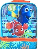 Finding Nemo & Dory 2 Compartment Children's Travel Lunch Box [並行輸入品]