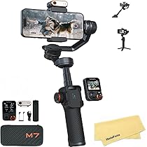 Amazon.co.jp: hohem M7 スマートフォン用 AI トラッキング ジンバル 