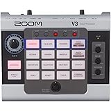 ZOOM ズ―ム ボイスチェンジャー ボイスエフェクト ゲーム実況 ライブ配信 オーディオインターフェース ボーカルプロセッサ【メーカー3年延長保証付】 V3