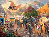 Ceaco Thomas Kinkade Collection Disney's Dumbo Jigsaw Puzzle (750 Piece)