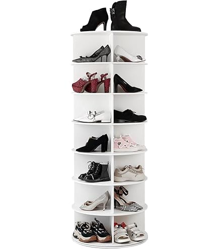 Amazon｜シューズラック 6段大容量 靴収納 靴棚 24足 バッグ収納 本棚