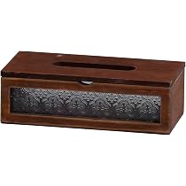 Amazon｜アビテ フローラ・ティッシュケース W26×D14×H8cm MC-104-WH