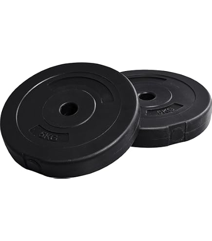 Amazon | FIELDOOR ダンベルプレート 10kg×2個セット (FIELDOOR
