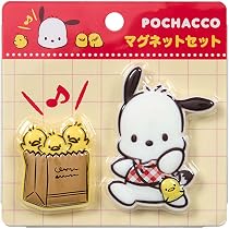 Amazon.co.jp: サンリオ(SANRIO) マグネットセット（ポチャッコ 大好き