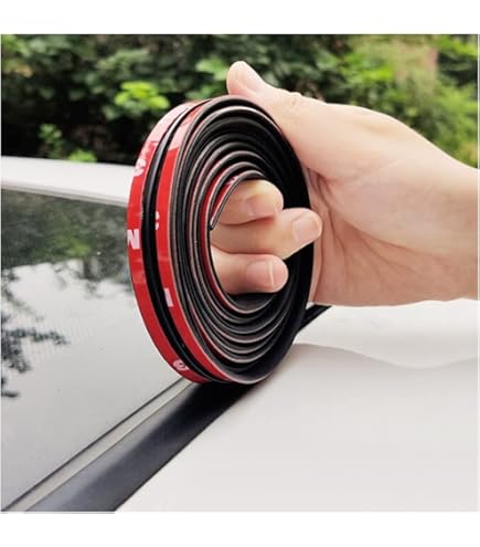 Black Window Weatherstrips Trim Belt Outer Sealing Strips For Mazda 6 - View #5
