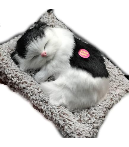 Amazon.co.jp: 猫 白猫 眠り猫 骨董 陶器 置物 インテリア 工芸品 美術