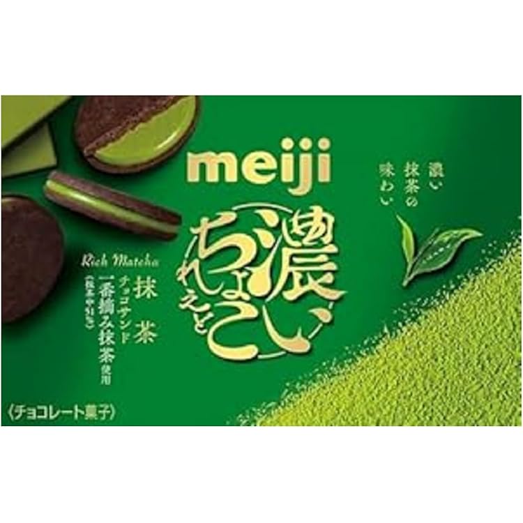 ちょろこさん専用 Amazon | 明治 濃いちょこれえと抹茶チョコサンド 6枚×5個 | 明治