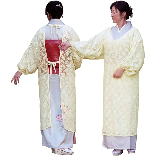 Amazon.co.jp: 割烹着 ロング レース 母の日 ギフト 水屋着 茶道