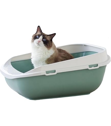 Amazon | Folpus 猫用トイレトレー ふるい式トイレボックス 72x39x29cm